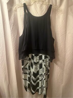 Parker Chiffon and Sequin Mini Dress